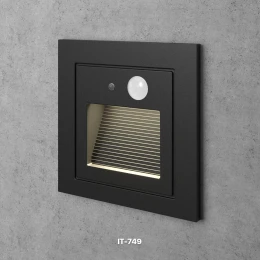 Подсветка ступеней лестницы с датчиком движения Integrator Stairs Light IT-749-Black